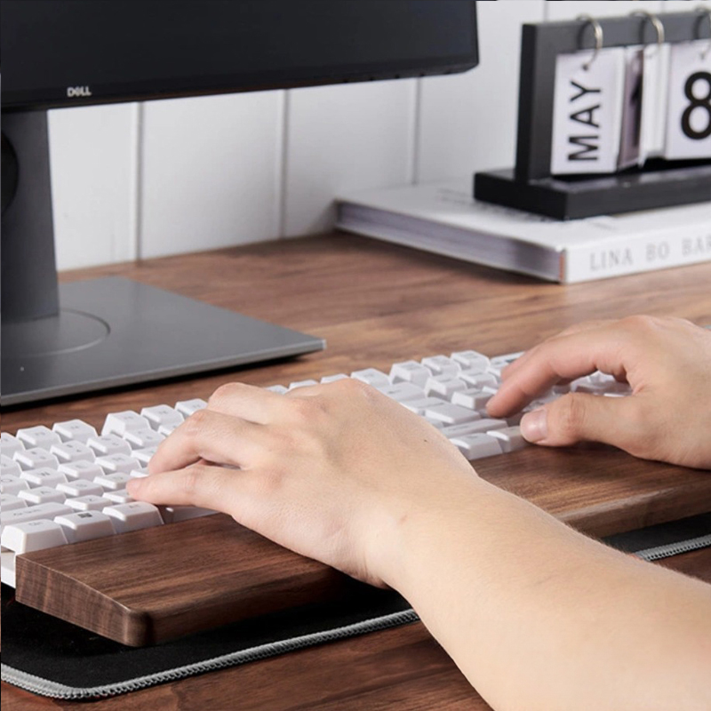 Solid Wood Keyboard Bracket Ha - Wrist Rest Wood incelemesi ve fiyatı