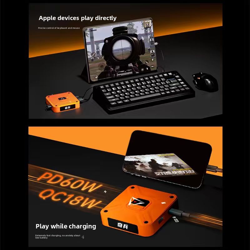 Aimzenix AX360M QiBing iOS Key - Gaming Keyboard And Mouse Converter For Mobile incelemesi ve fiyatı