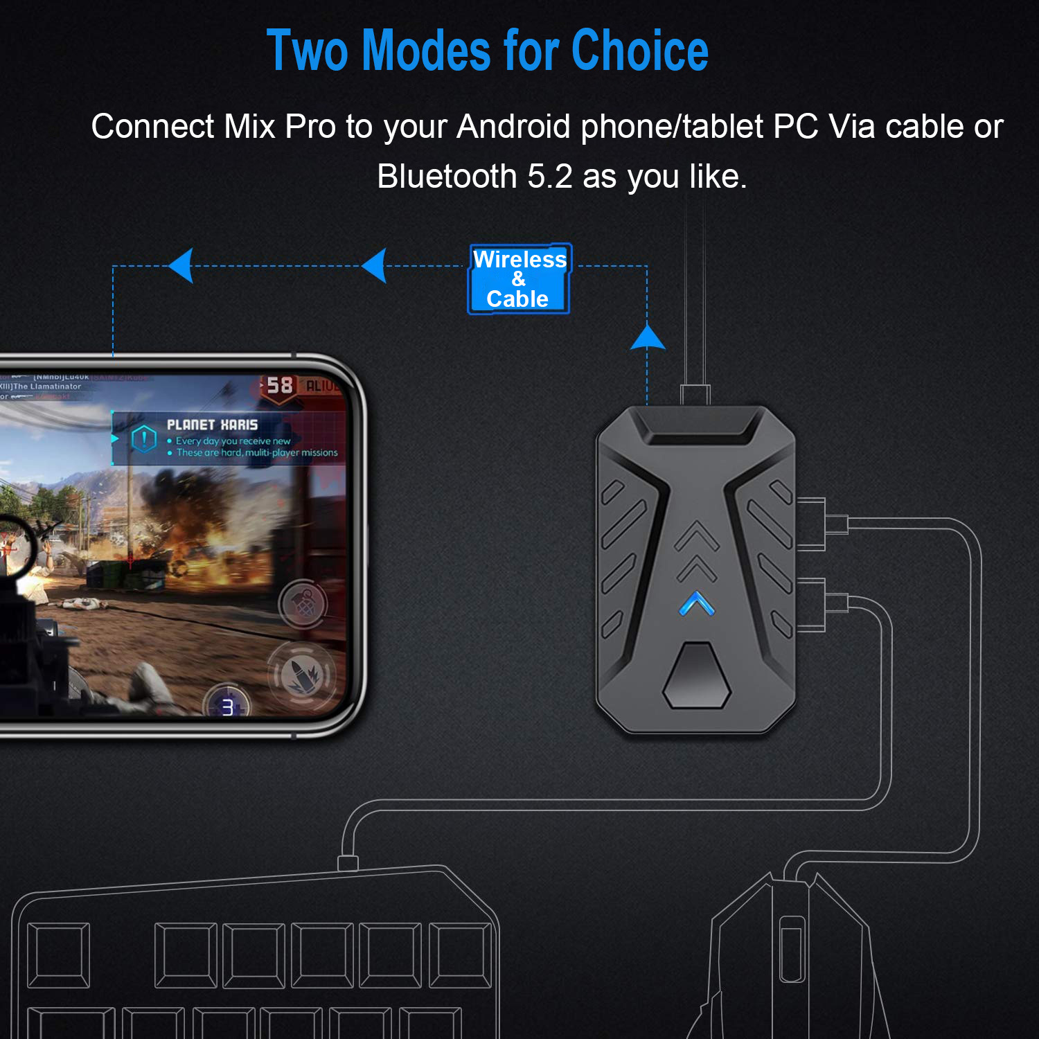 Mobile Games Converter Gaming  - Gaming Keyboard Hand incelemesi ve fiyatı