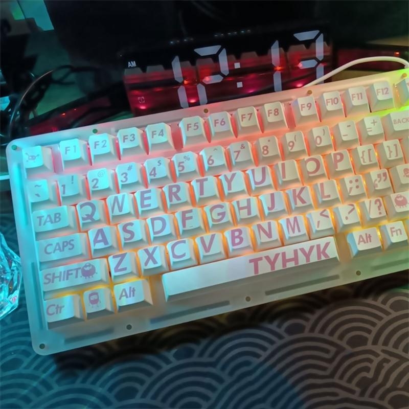 132Keys Big Letter PBT Keycap  - Gaming Keyboard Best incelemesi ve fiyatı