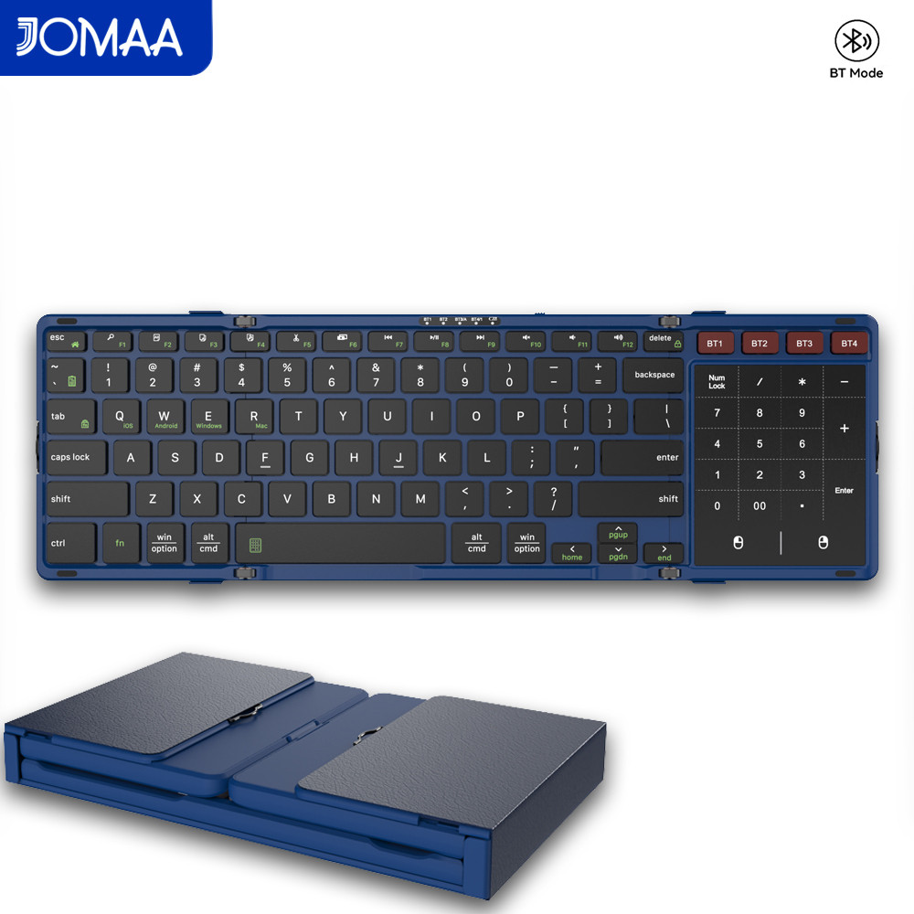 JOMAA Foldable Bluetooth Keybo - Gaming Keyboard No Number Pad incelemesi ve fiyatı