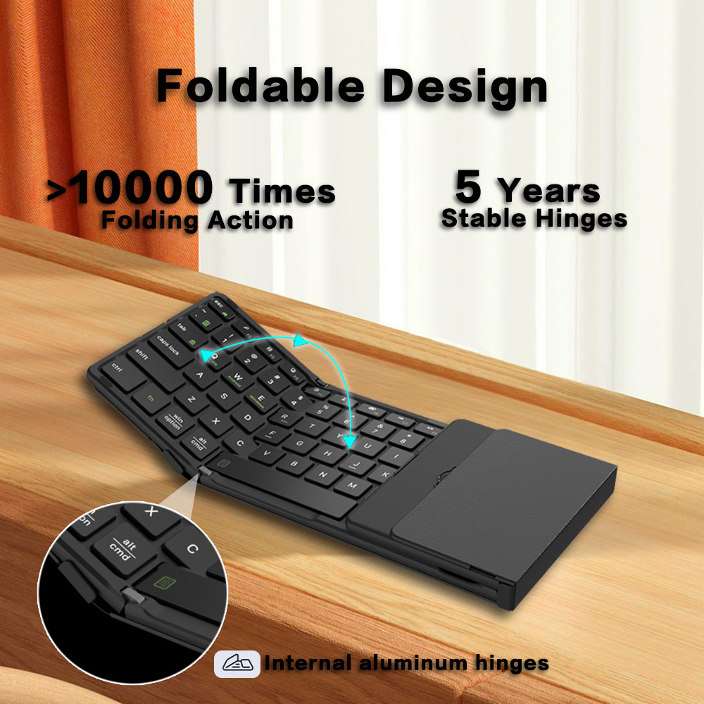 JOMAA Foldable Bluetooth Keybo - Gaming Keyboard No Number Pad incelemesi ve fiyatı