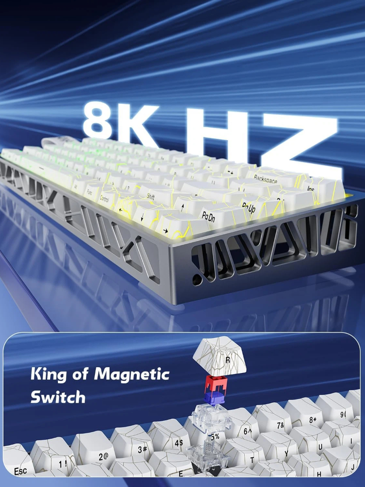 ZORNHER ZH68HE Magnetic Keyboa - Gaming Keyboard Magnetic Switches incelemesi ve fiyatı